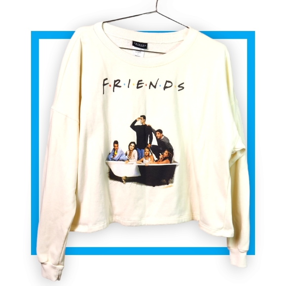 ☕ FRIENDS TV Show Sweatshirt | Cast Bath Tub | XL 📺 - Picture 2 of 6